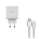 شارژر دیواری 65 وات لیتو مدل LH-21 به همراه کابل تبدیل USB-C